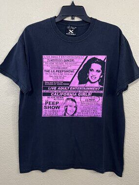 Lil Peep x Alien Body 'Peep Show' T-shirt Large